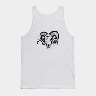 Goat Skull Tank Top